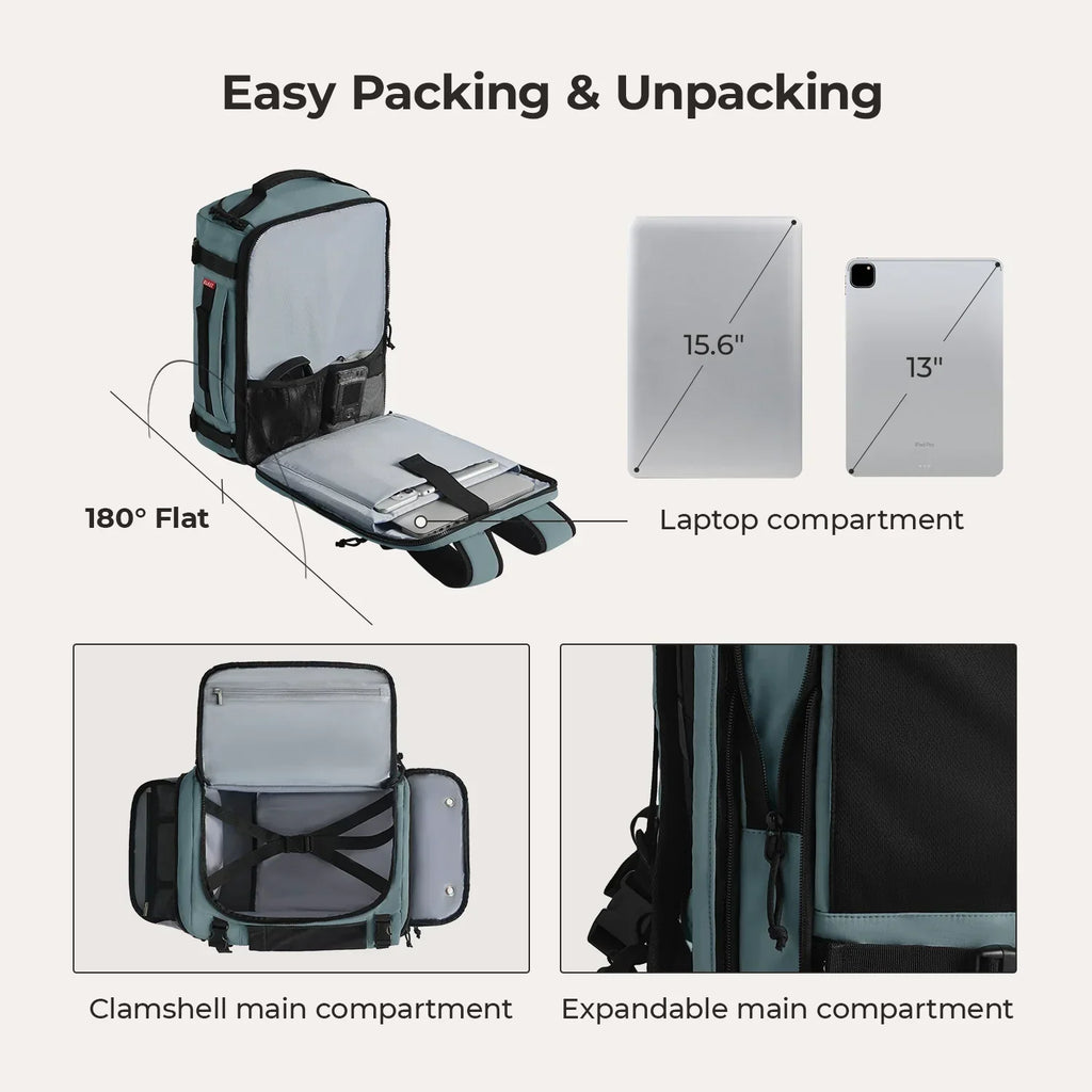Blast Mesh Travel Backpack