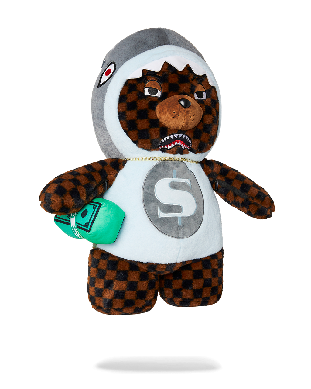 THE RIZZLER MONEYBEAR TEDDYBEAR BACKPACK