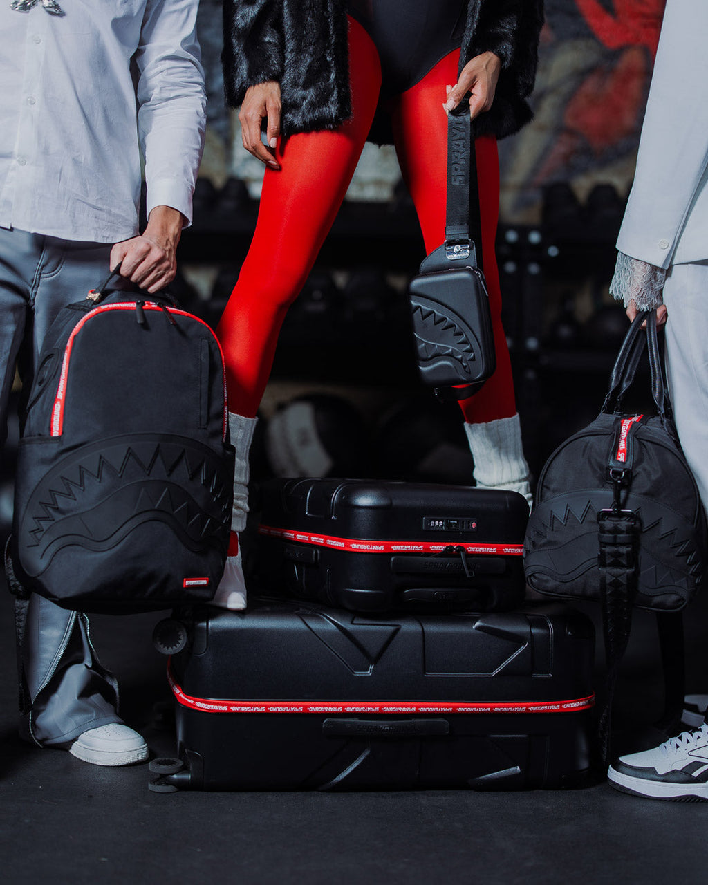 THE HERO SHARKITECTURE FULL-SIZE LUGGAGE