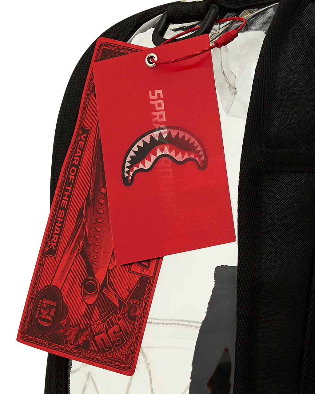CLEAR BACKPACK - SHARK CENTRAL
