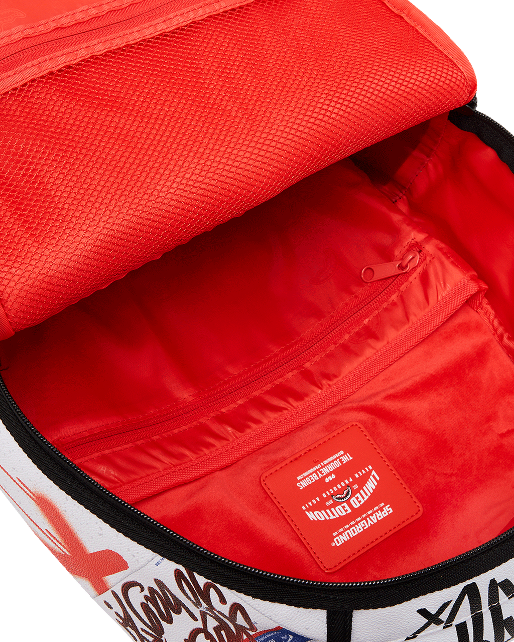 JETBLAST SIGN ON THE RUNWAY BACKPACK