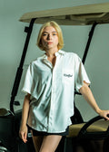 Arctic White Country Club Button Up (SALE)